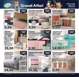 Volantino Prix Quality Pagina 20: Completo Letto Singolo VERSA €9,90