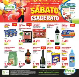Volantino Prix Quality Pagina 24: Spumante Cuvee Millesimato Extra Dry €1,79, Olio Extra Vergine di Oliva Bio Levante €6,90