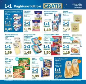 Volantino Prix Quality Pagina 4: Gorgonzola DOP Dolcelatte Galbani €1,49, Mozzarelle Ciliegine Santa Lucia €1,49