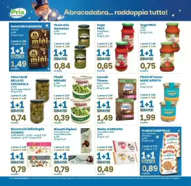 Volantino Prix Quality Pagina 5: Piselli Mirage €0,39, Cereali Fitness Dark Choco Nestlé €1,49