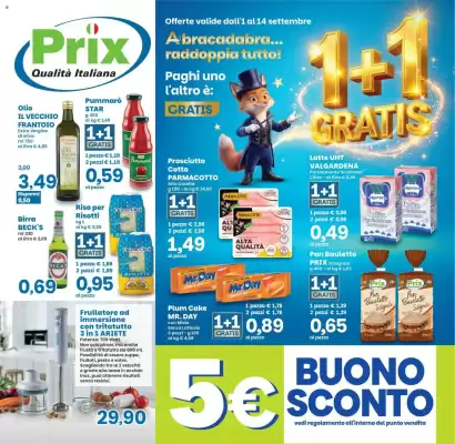 Prix Quality (valido fino al 14-09)