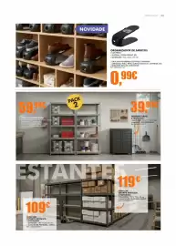 Folheto Armazéns Reis Página 3: Dutty estante galvanizada €59,99, Armário baixo €39,99