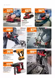 Folheto Armazéns Reis Página 8: Einhell martelo demolidor te-dh 32 €268,80, Rebarbadora s/fio einhell axxio 18/115 q €87,90