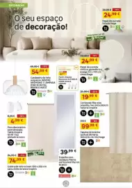 Folheto Leroy Merlin Página 5: Candeeiro de teto suspenso inspire anemone 1 lampada €54,99, Tapete redondo €24,99