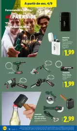 Folheto Lidl semana 36 Página 12: Parkside isqueiro €1,99, Parkside abre-garrafas/cortador de pizza €2,99