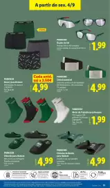 Folheto Lidl semana 36 Página 13: Parkside chinelos de banho para homem €4,99, Parkside cinto extensível €4,99