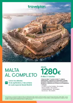 Catálogo Travelplan (válido hasta el 3-10)