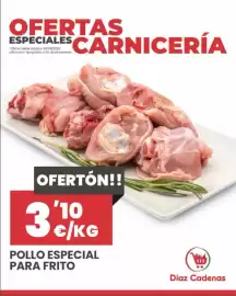 Folleto Díaz Cadenas Página 2: Pollo especial para frito €3,10