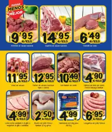 Folleto Cash Fresh Página 2: Filetes de vacuno nacional tapa o contra €12,95, Pavo hot dog €4,99