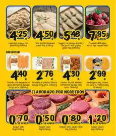 Folleto Cash Fresh Página 3: Filete de pollo empanado €4,50, Naturavia pinchos de pollo adobado €4,30
