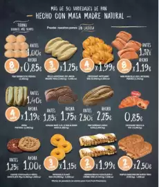 Folleto Cash Fresh Página 9: Nocilla croissant nocilla €0,85, Napolitana bacon queso €2,50
