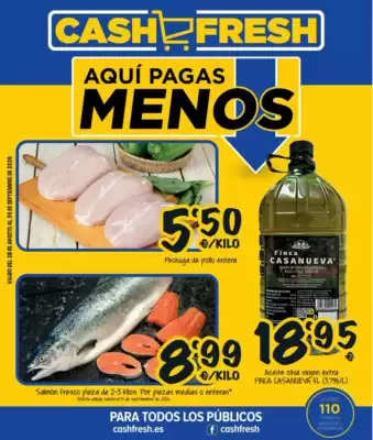 Cash Fresh (válido hasta el 30-09)