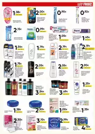 Folleto FROIZ Página 15: Signal crema dental bicarbonato anticaries €1,05, Mascarilla Tresemme €3,49