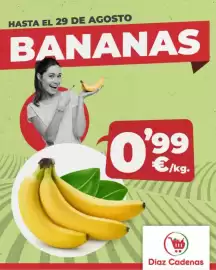 Folleto Díaz Cadenas Página 1: Díaz - bananas €0,99