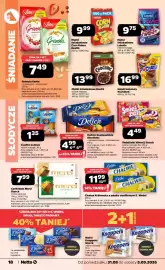 Netto gazetka tydzień 36 Strona 18: Śmiejełki Nimm2 Storck €4,49, Delicje Szampańskie Mondelez €4,99