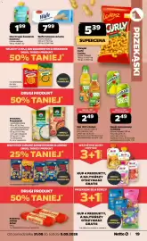 Netto gazetka tydzień 36 Strona 19: Chrupki Curly Lorenz €5,39, Mus Drugie Śniadanie Dawtona €1,99