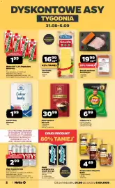 Netto gazetka tydzień 36 Strona 2: Kawa mielona MK Café Premium Crema €30,99, Ser Gouda Polmlek €16,99