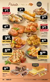 Netto gazetka tydzień 36 Strona 34: Bagietka z sosem chrzanowym i boczkiem €5,99, Ciasto Lazur €9,99