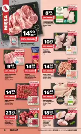 Netto gazetka tydzień 36 Strona 8: Kurczak chów bez antybiotyków Sztuka Mięsa €16,49, Skrzydła z kurczaka Sztuka Mięsa €10,99