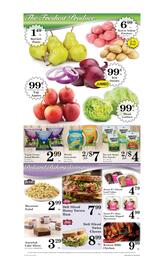 Harvest Foods weekly ad week 35 Page 6: Taylor Farms Salad Blends €2,99, Wholly Guacamole €7,00
