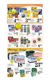 Harvest Foods weekly ad week 35 Page 3: Seattle International Bread or Rolls €3,99, Brew Pub Lotzza Motzza Pizza €6,99