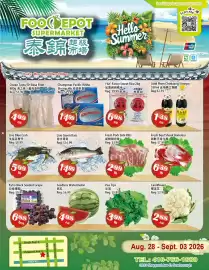 Food Depot Supermarket flyer week 35 Page 1
