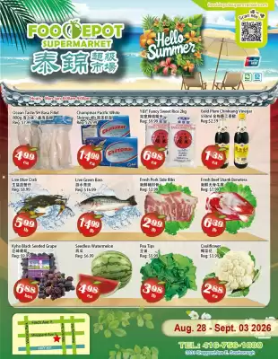 Food Depot (valid until 3-09)