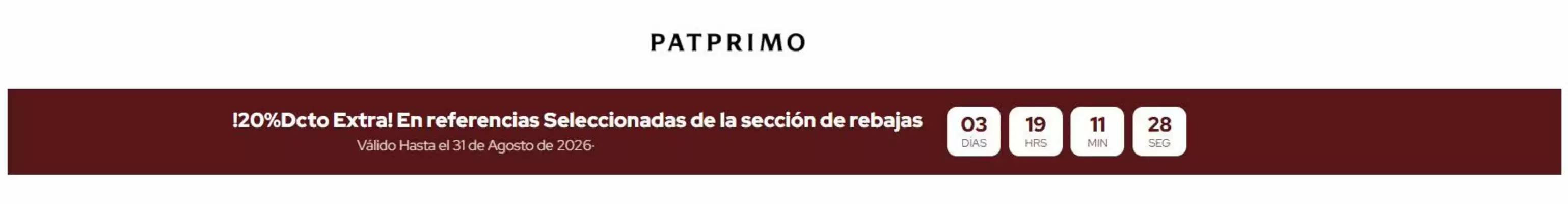 Catálogo Pat Primo (válido hasta 2-09)