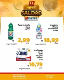 Catálogo Hiper Moreira Página 2: Amacianta downy concentrado €18,99, Água Sanitária Zupp €2,99
