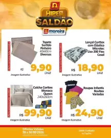 Catálogo Hiper Moreira Página 3: Lençol Corttex com Elástico Microtec Liso 200 Fios Casal €18,90