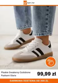 Born2be gazetka Strona 10: Płaskie sneakersy ozdobione paskami Glaria €99,99