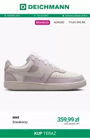 Deichmann gazetka Strona 6: Sneakersy Nike €359,99