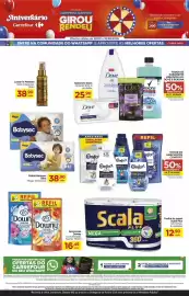 Folheto Carrefour Página 3: Toalha de papel scala plus €12,90, Amaciante downy €16,49