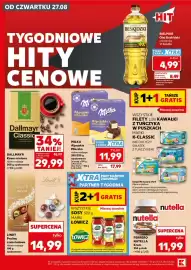 Kaufland gazetka Strona 12: Olej rzepakowy Beskidzki €4,99, Kawa mielona Dallmayr Classic €29,99