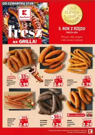 Kaufland gazetka Strona 18: Kiełbasa mistrzowska z Wędzarni Stąd Takie Dobre! €1,99, Kiełbasa brocka Sokołów €2,49