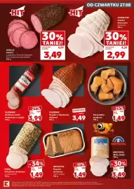 Kaufland gazetka Strona 19: Salami z papryką Gzella €3,49, Szynka klasyczna gotowana Sokołów €2,99