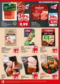 Kaufland gazetka Strona 23: Oryginalna szynka szwarcwaldzka Wein €9,99, Szynka Basiuni Sokołów €4,99