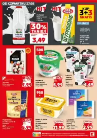 Kaufland gazetka Strona 24: Mleko wiejskie Piątnica 3,2% €3,49, Ser feta K-Classic Gold Edition €7,99