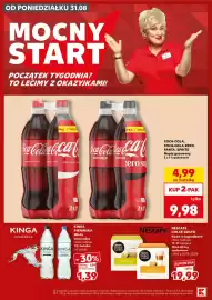 Kaufland gazetka Strona 8: Napój gazowany Coca-Cola 2-pak €9,98, Woda mineralna niegazowana Kinga Pienińska €1,39