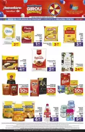 Folheto Carrefour semana 35 Página 4: Globo - farinha de trigo especial €2,99, Granfino - flocão de milho €3,39