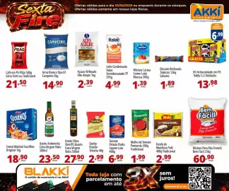 Folheto Akki Atacadista Página 4: Mistura para pão francês bem fácil €60,90, Farofa de Mandioca Yoki Tradicional €2,99