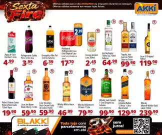 Folheto Akki Atacadista Página 6: Licor 43 original €119,90, Multipack refrigerante coca cola original lata €17,70