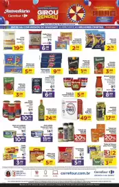 Folheto Carrefour semana 35 Página 2: Imperador - azeitona verde €17,99, Cesta basica €49,98