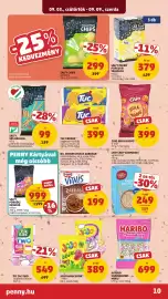 PENNY akciós újság hét 36 Oldal 10: Tuc kréker €399,00, Salty sós pálca €99,00