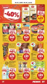 PENNY akciós újság hét 36 Oldal 19: Trijó tizórai keksz €139,00, Dárdás disznósa jt €349,00