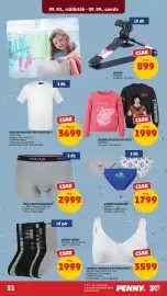 PENNY akciós újság hét 36 Oldal 32: Savarie jaquard soft melltartó €3.599,00, Vállfa többféle €899,00