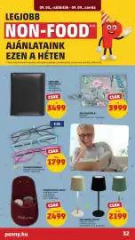 PENNY akciós újság hét 36 Oldal 33: Olvasószemüveg €1.799,00, Férfi bőr pénztárca €3.499,00