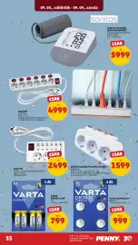 PENNY akciós újság hét 36 Oldal 34: Elosztó €4.999,00, Külön alizatkapcsolós elosztó €1.599,00