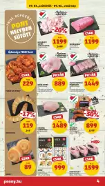 PENNY akciós újság hét 36 Oldal 4: Kedvenc Hentese kockázott sertés zsírszalonna €11.999,00