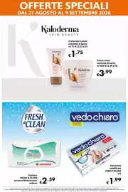 Volantino Eurospesa Pagina 10: Salviette FRESH & CLEAN personal/disinfettanti/milleusi €2,59